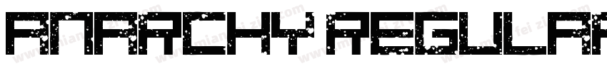 Anarchy Regular字体转换